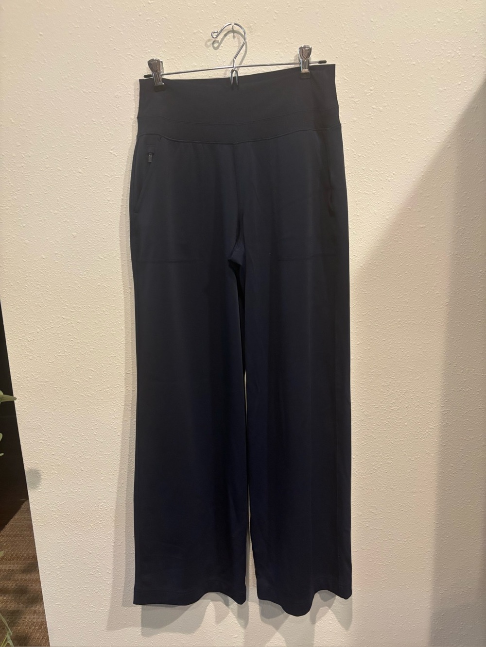 Athleta Wide-Leg Venice Pants navy small